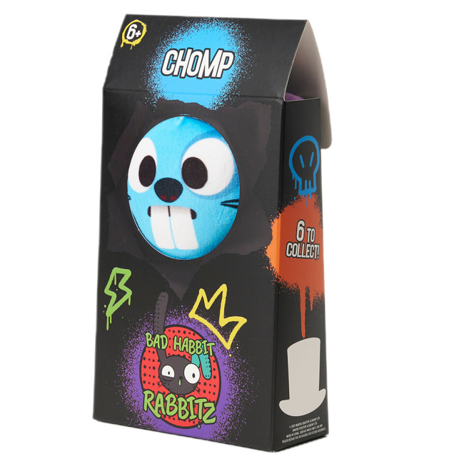 Игрушка плюшевая коллекционная Bad Habbit Rabbitz, BHR17 2