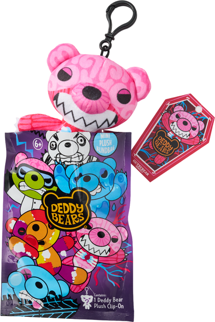 Игрушка-сюрприз плюшевая с клипсой Deddy bears Серия-3, DB318PQ 4