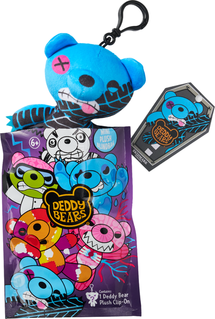 Игрушка-сюрприз плюшевая с клипсой Deddy bears Серия-3, DB318PQ 6