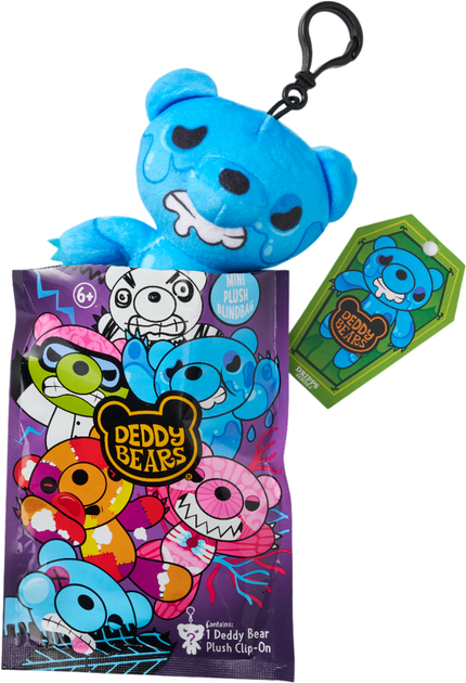 Игрушка-сюрприз плюшевая с клипсой Deddy bears Серия-3, DB318PQ 8