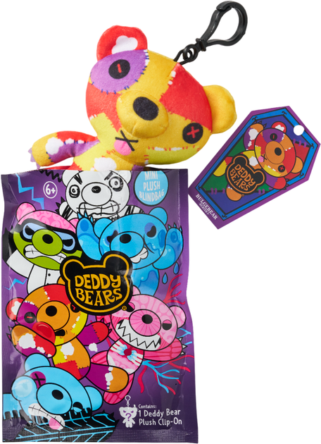 Игрушка-сюрприз плюшевая с клипсой Deddy bears Серия-3, DB318PQ 10