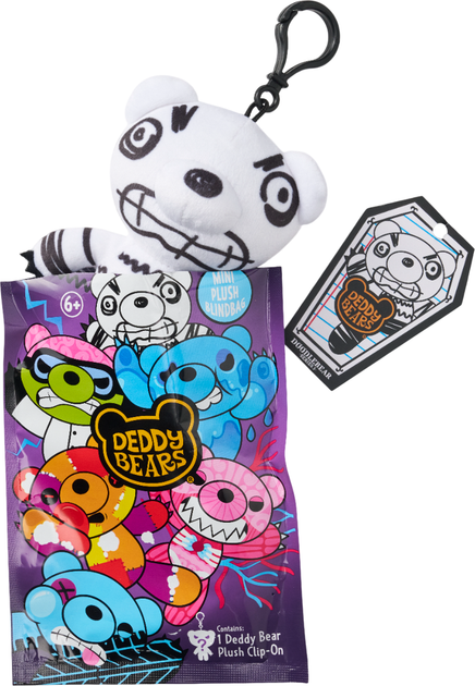 Игрушка-сюрприз плюшевая с клипсой Deddy bears Серия-3, DB318PQ 14
