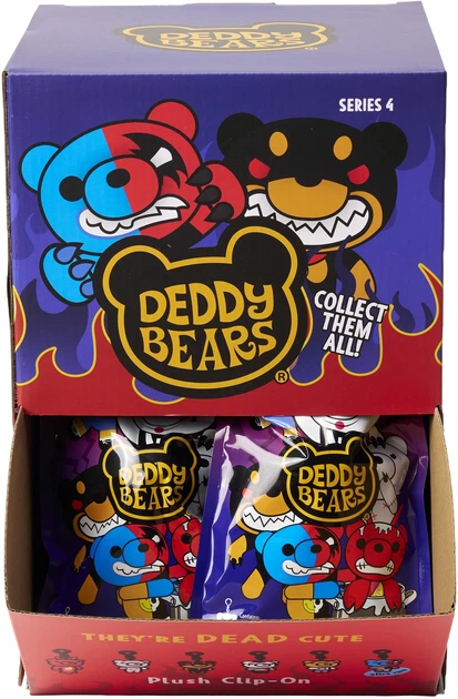 Игрушка-сюрприз плюшевая с клипсой Deddy bears Серия-4, DB418PQ 2