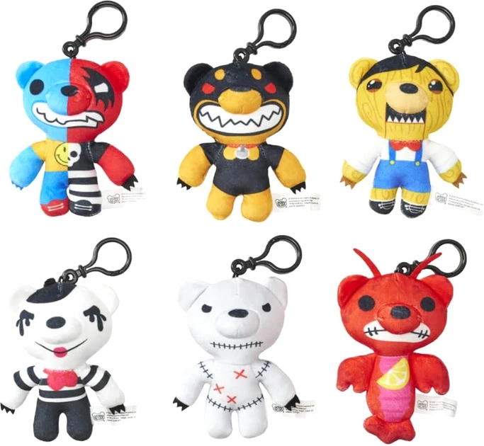 Игрушка-сюрприз плюшевая с клипсой Deddy bears Серия-4, DB418PQ