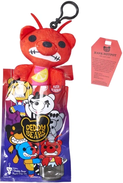 Игрушка-сюрприз плюшевая с клипсой Deddy bears Серия-4, DB418PQ 8