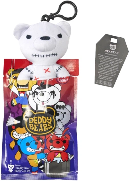 Игрушка-сюрприз плюшевая с клипсой Deddy bears Серия-4, DB418PQ 9