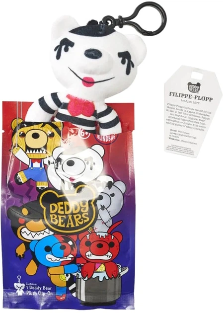 Игрушка-сюрприз плюшевая с клипсой Deddy bears Серия-4, DB418PQ 10
