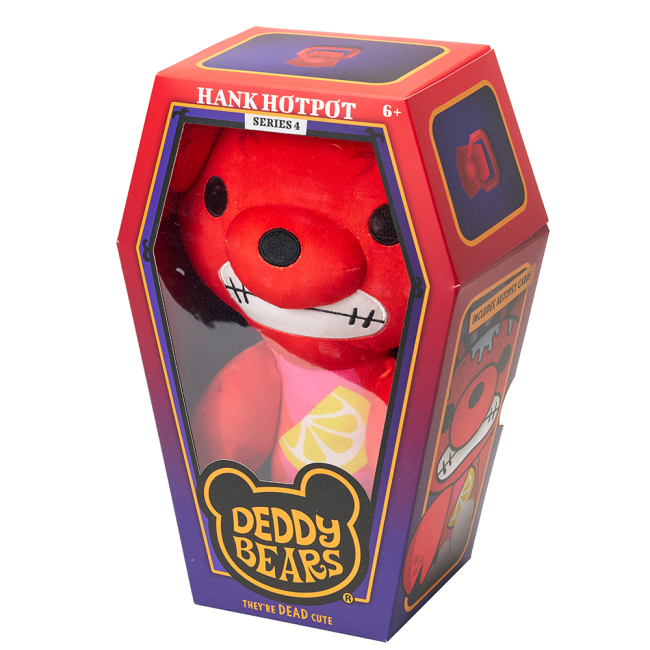 Игрушка плюшевая коллекционная Deddy bears Hank Hotpot Серия-4, DB41201 1