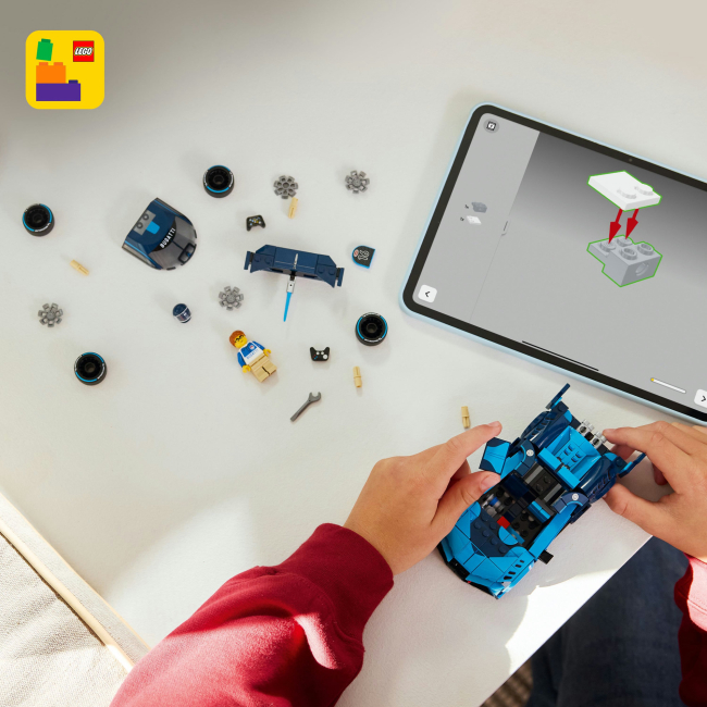 Конструктор Lego Speed Champions "Спортивний автомобіль Bugatti Vision GT Hyper", 77253 5