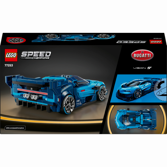 Конструктор Lego Speed Champions "Спортивний автомобіль Bugatti Vision GT Hyper", 77253 7
