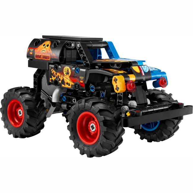 Конструктор Lego Technic "Monster Jam™ Grave Digger™ Вогонь і лід", 42219 1
