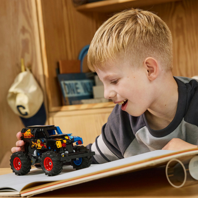 Конструктор Lego Technic "Monster Jam™ Grave Digger™ Вогонь і лід", 42219 4