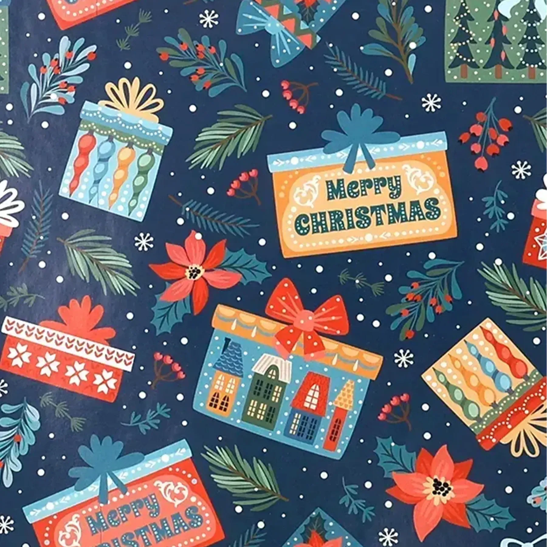 Папір для пакування подарунків НР, 0,7*1 м, 3264