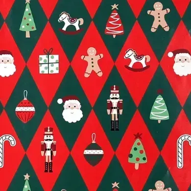 Папір для пакування подарунків НР, 0,7*1 м, 3707