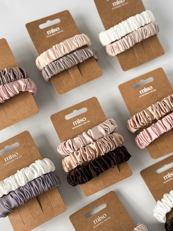 Резинка мини цвет молочный, QW98-7 3