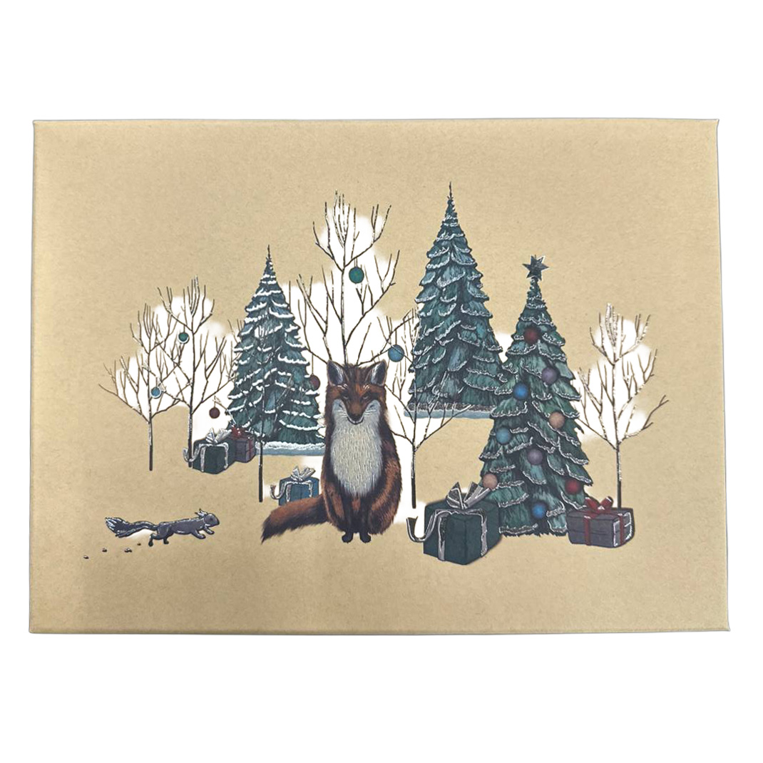 Подарочная коробка прямоугольная НР, бежевая, 37*27*11 см, 17108032210 1