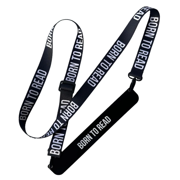 Закладка з ремінцем "Born to read" 1