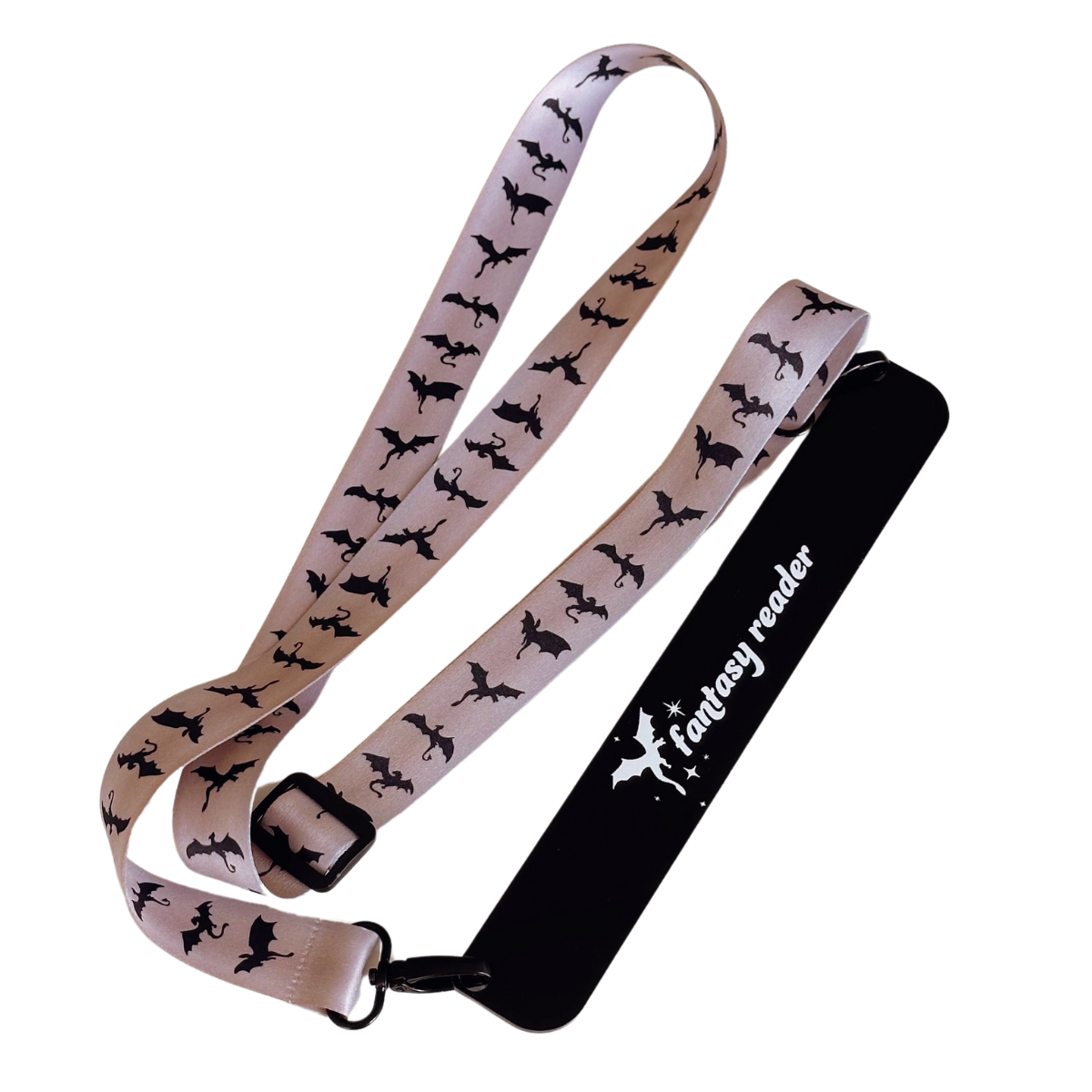 Закладка з ремінцем "Fantasy reader beige" 1