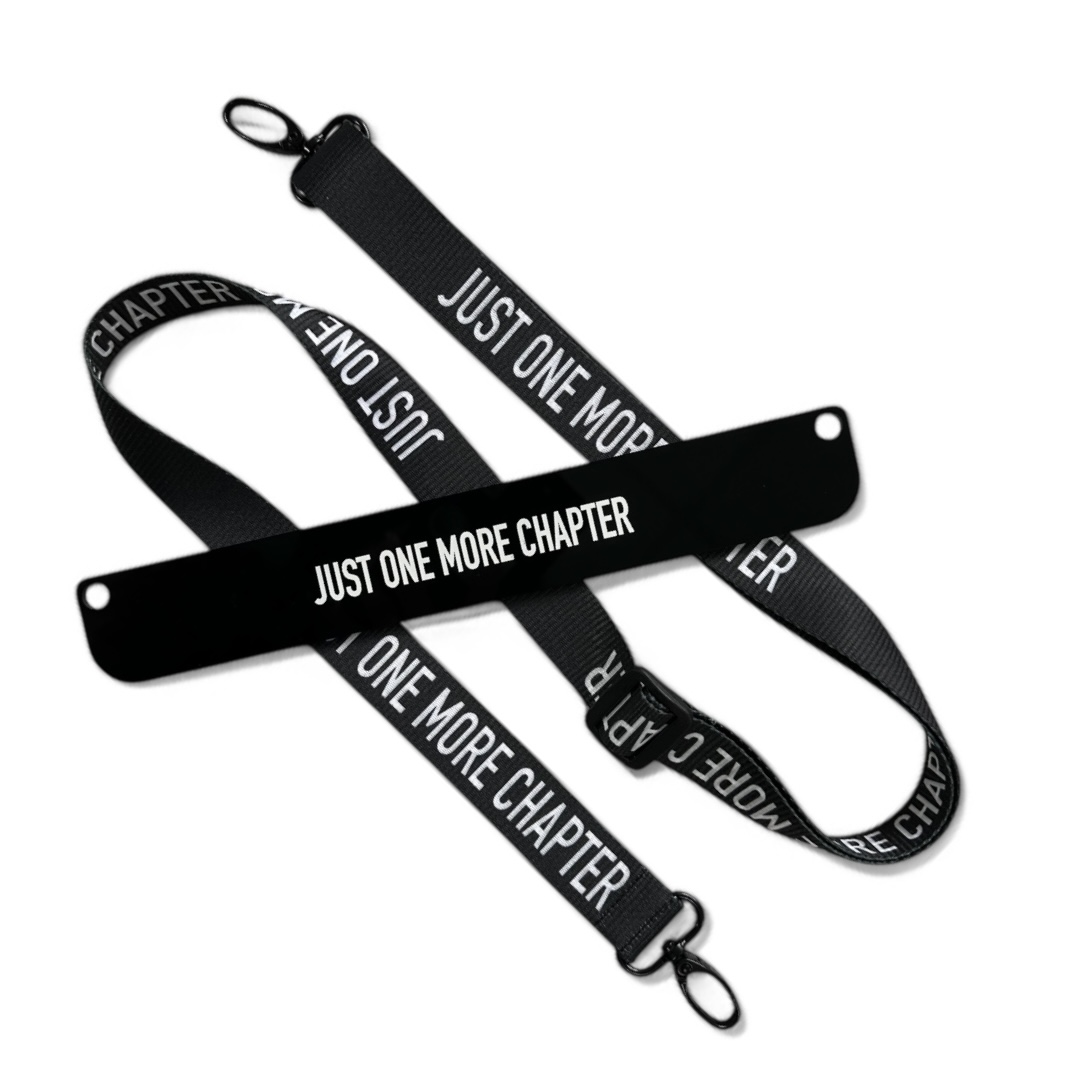 Закладка з ремінцем "Just one more" 1