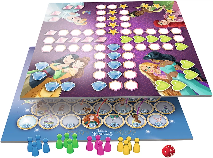 Настільна гра 2в1 "Принцеси Дісней", Trefl, 02418 2