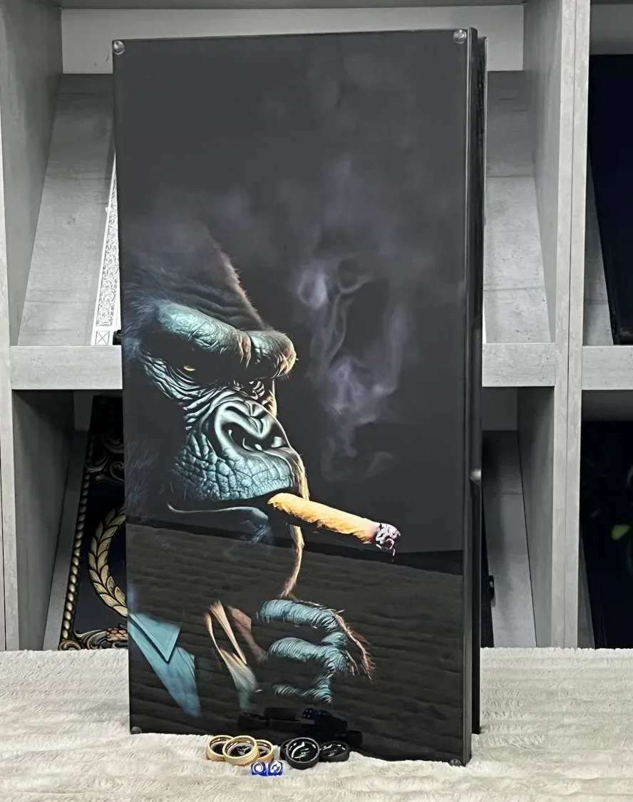 Стеклянные нарды "Горилла" 60*30 см, 270060 1