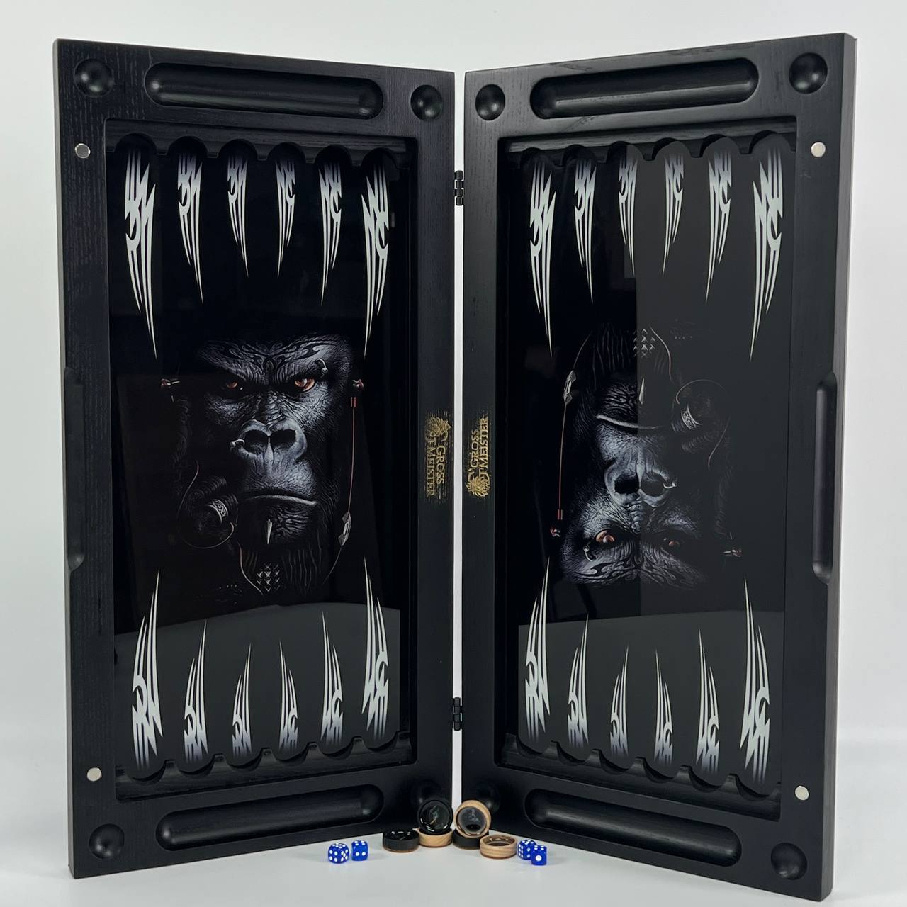 Стеклянные нарды "Горилла" 60*30 см, 270060 4