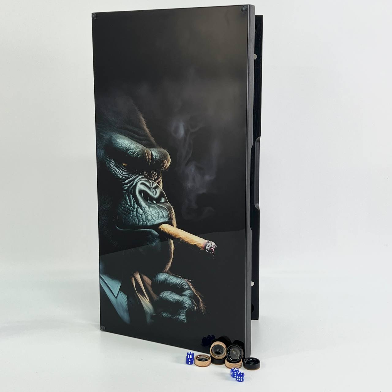 Стеклянные нарды "Горилла" 60*30 см, 270060