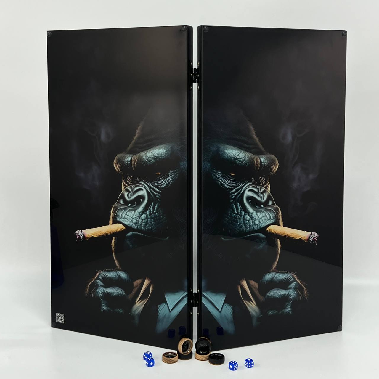 Стеклянные нарды "Горилла" 60*30 см, 270060 9