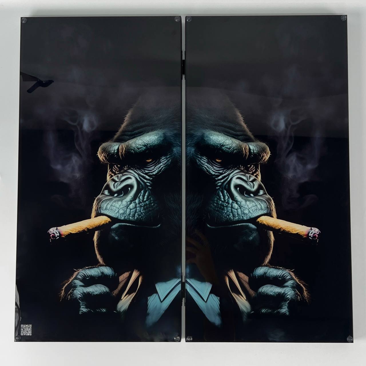 Стеклянные нарды "Горилла" 60*30 см, 270060 10