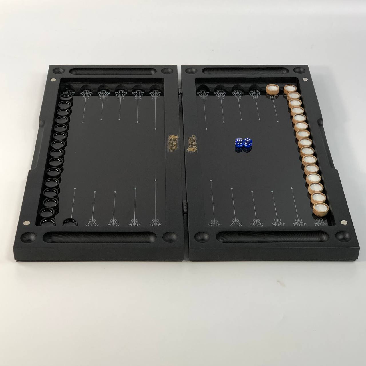 Стеклянные нарды "Носорог" 50*24 см, 270011 4