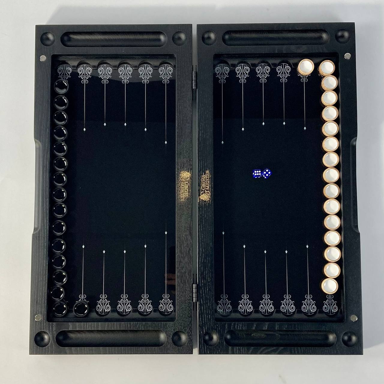 Стеклянные нарды "Носорог" 50*24 см, 270011 5