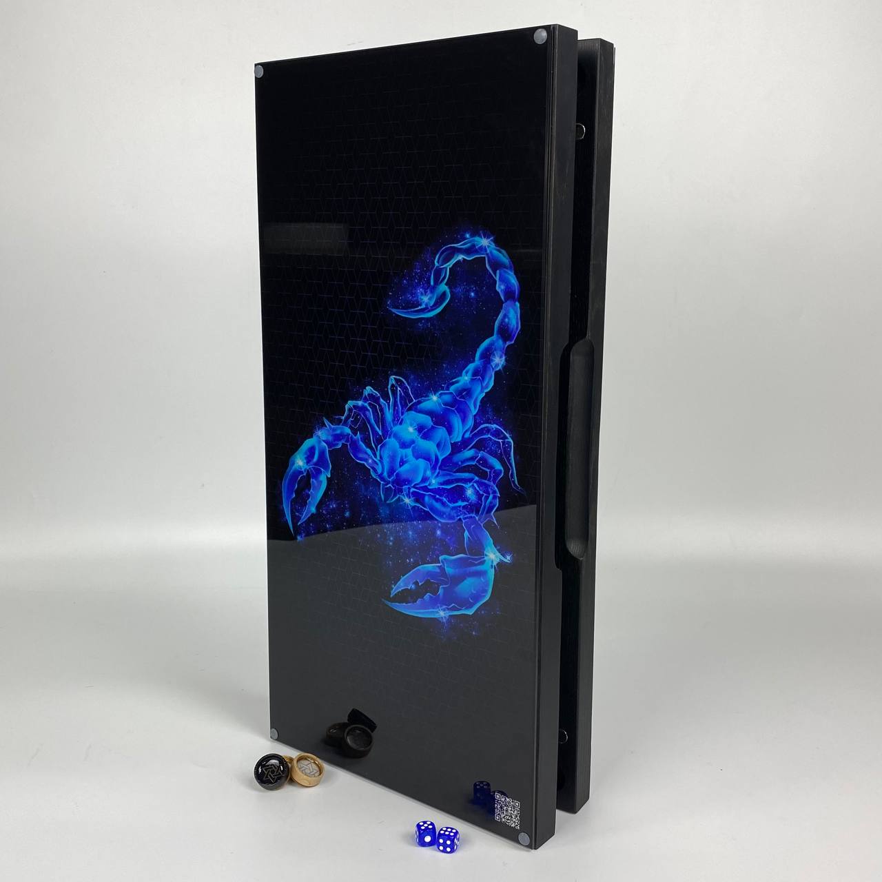 Стеклянные нарди "Скорпион" 60*30 см, 270022