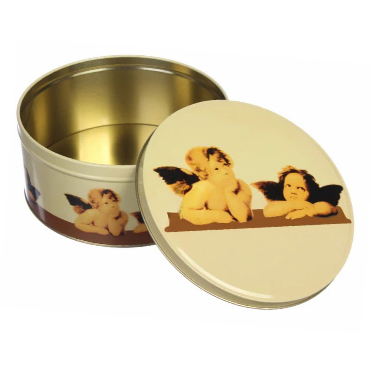 Подарочная коробка жестяная средняя, 63-371