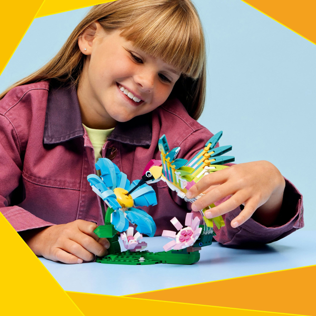 Конструктор Lego Creator "Дикі тварини: барвистий колібрі", 31384 5