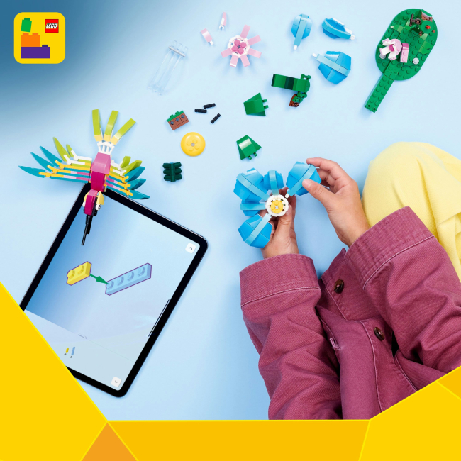 Конструктор Lego Creator "Дикі тварини: барвистий колібрі", 31384 7