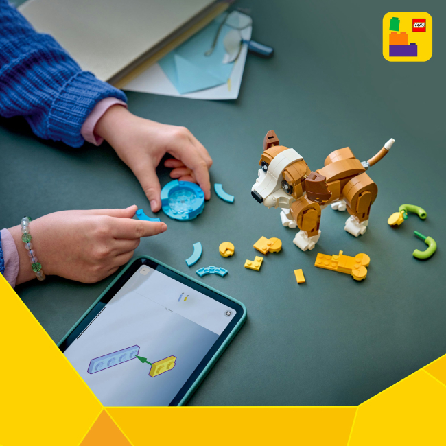 Конструктор Lego Creator "Чарівні тварини: грайливе цуценя", 31382 6