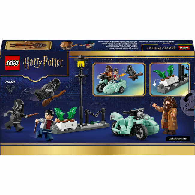 Конструктор Lego Harry Potter "Геґрід і Гаррі: Втеча з Тисової вулиці", 76459 7