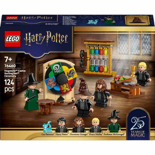 Конструктор Lego Harry Potter "Замок Гоґвортс: Церемонія розподілу по факультетах", 76460