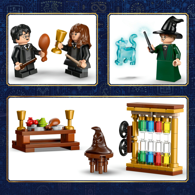 Конструктор Lego Harry Potter "Замок Гоґвортс: Церемонія розподілу по факультетах", 76460 4