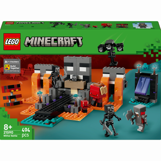 Конструктор Lego Minecraft "Битва за Визер", 21590
