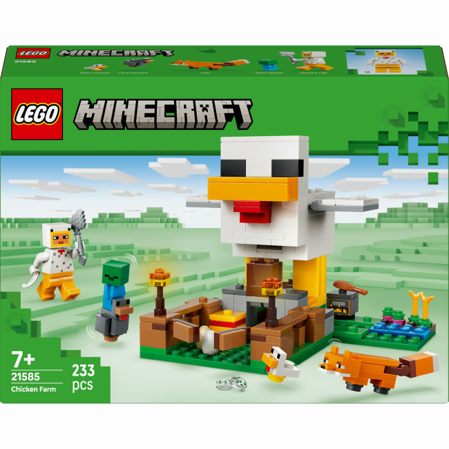 Конструктор Lego Minecraft "Куряча ферма", 21585