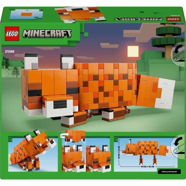 Конструктор Lego Minecraft "Лисиця", 21588 8