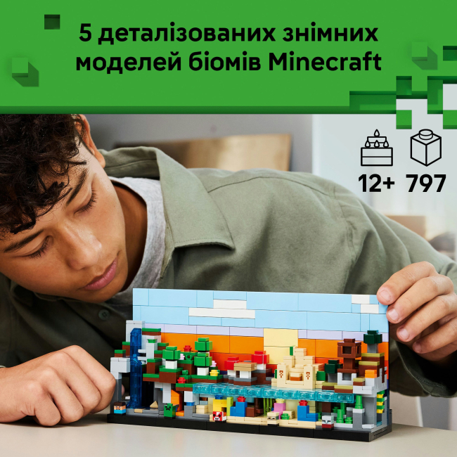 Конструктор Lego Minecraft "Мінібіоми", 21589 2
