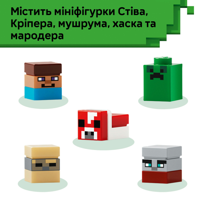 Конструктор Lego Minecraft "Мінібіоми", 21589 5