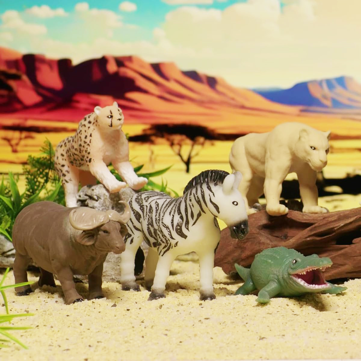 Стретч-игрушка в виде животного – Стражи Саванны (в диспл.), 101/CN24 2