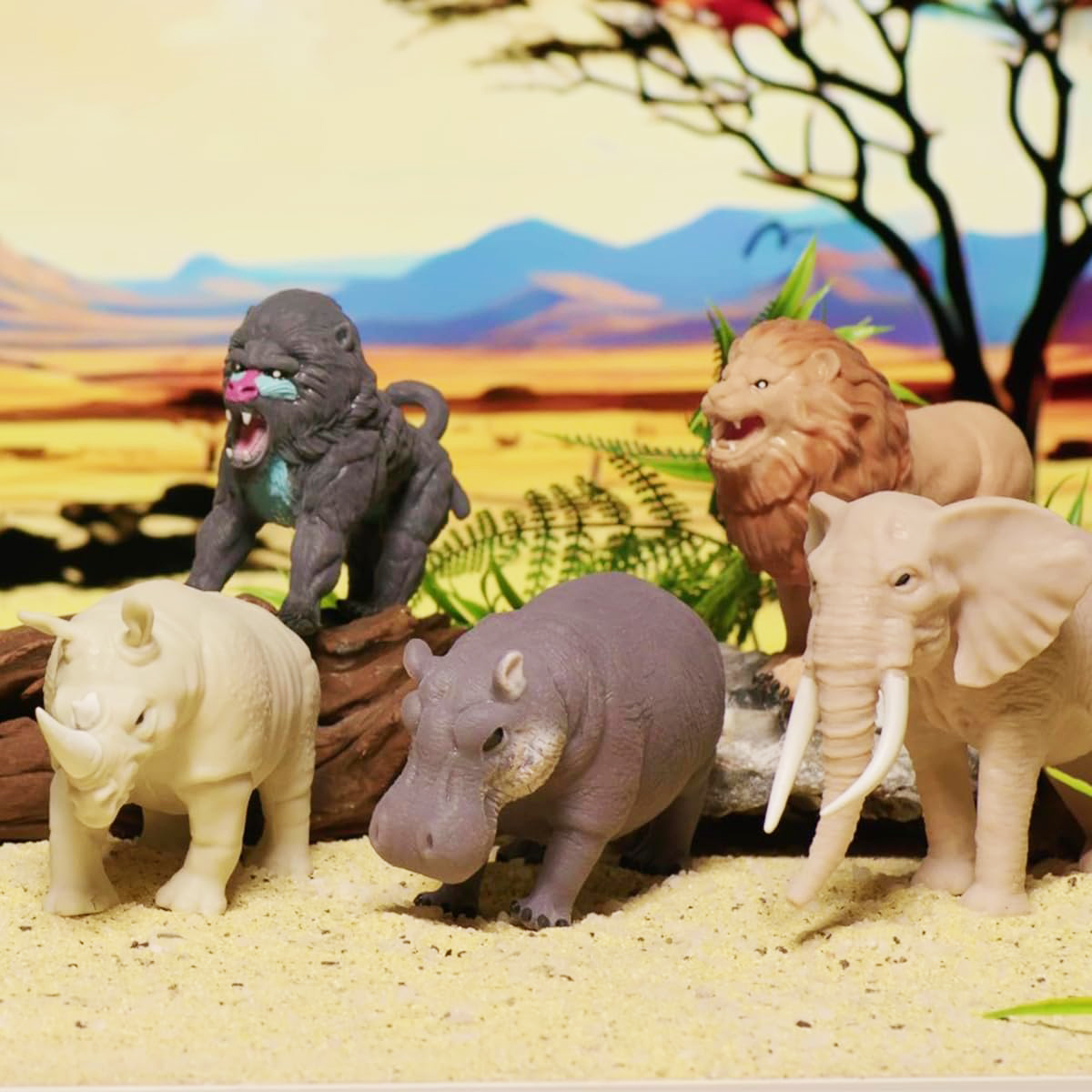 Стретч-игрушка в виде животного – Стражи Саванны (в диспл.), 101/CN24 3