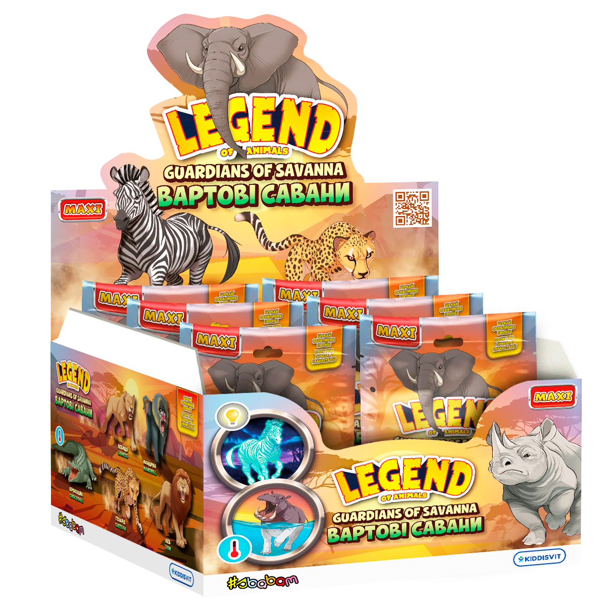 Стретч-игрушка в виде животного – Стражи Саванны (в диспл.), 101/CN24 6