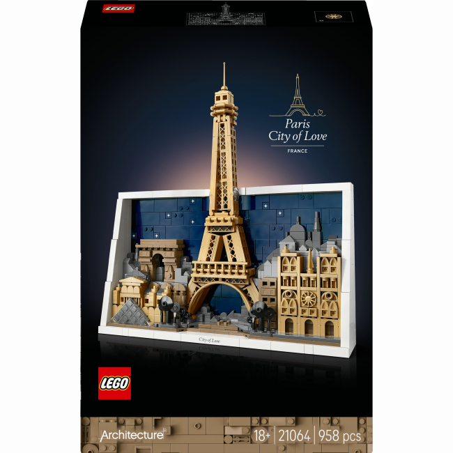 Конструктор Lego Architecture "Париж — місто кохання", 21064