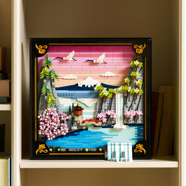 Конструктор Lego Art "Японський пейзаж із цвітом сакури", 31218 6