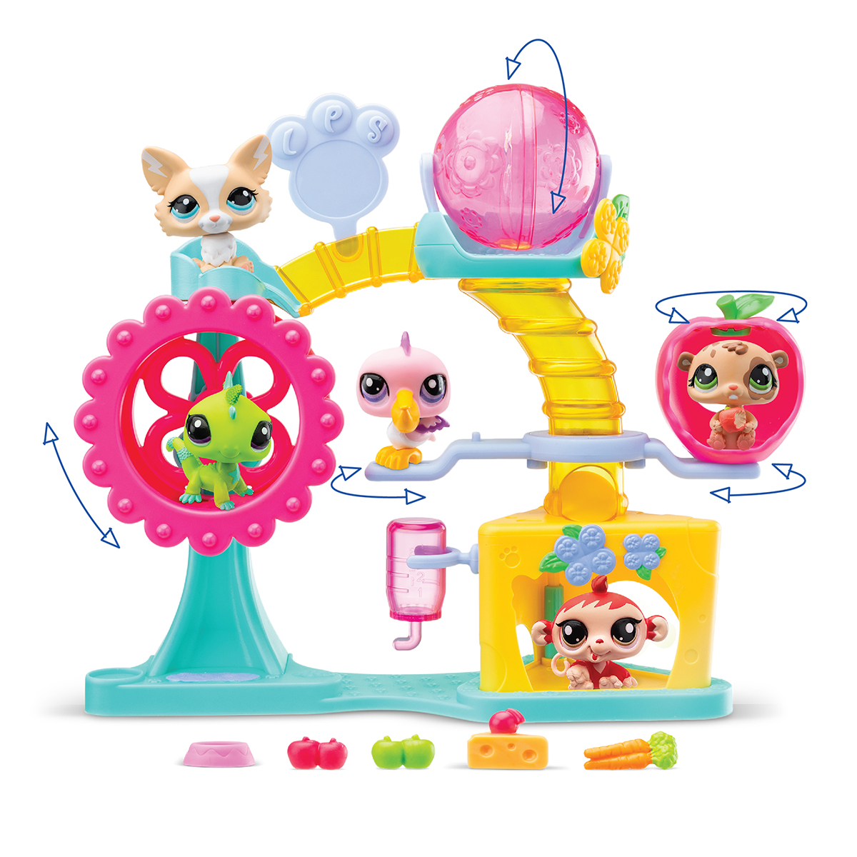 Ігровий набір Littlest Pet Shop – Фабрика Розваг, 2 фігурки, фабрика, аксес., 00519 2